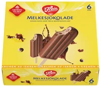 FREIA MELKESJOKOLADE SJOKOLADEIS 6PK