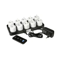 MOVINGFLAME LED OPPLADBARE LYS