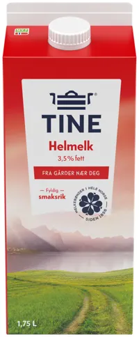 TINE HELMELK 3,5% 1,75L