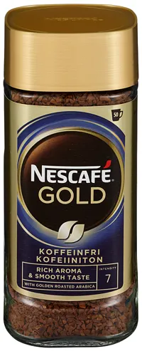 NESCAFE GOLD KOFFEINFRI 100G