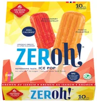 ZEROH! STRAWBERRY PASSIONFRUIT & PEACH PINAPPLE 10PK VANNIS
