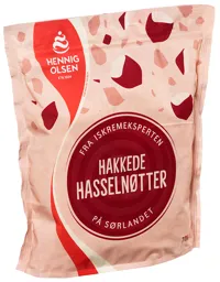 HAKKEDE HASSELNØTTER STRØSSEL 700 G