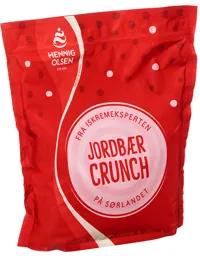 JORDBÆRCRUNCH STRØSSEL 1KG