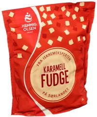 KARAMELLFUDGE STRØSSEL 1KG