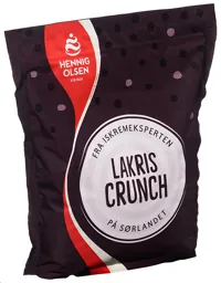 LAKRISCRUNCH STRØSSEL 1KG