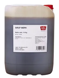 IDUN SIRUP MØRK KANNE 14 KG