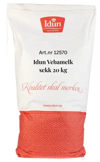 IDUN VEBAMELK SEKK 20 KG