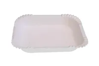 GRILL TALLERKEN DYP HVIT 16X19 CM