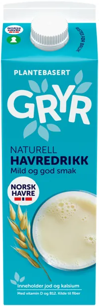 GRYR HAVREDRIKK NATURELL 1L TINE