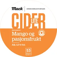 CIDER MANGO/PASSION 30L KEYKEG