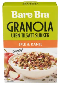 BARE BRA EPLE OG KANEL 430G