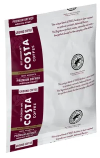 COSTA PREMIUM BREWED MEDIUM ROAST FILTER COFFEE ROAST AND GR