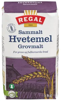 SAMMALT HVETE GROV 1KG REGAL
