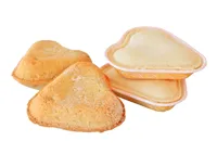 VANILJEHJERTE DEIGEMNE 57G, KARTONG 75 STK