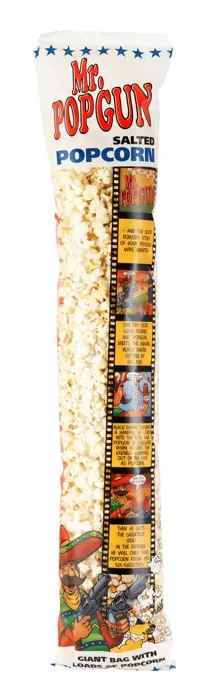 POPCORN FERDIGP LONGBAG SALT 200G MR POPGUN