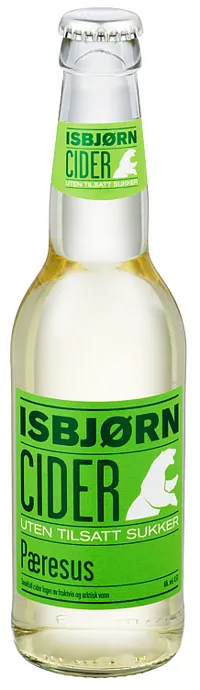 ISBJØRN CIDER PÆRESUS 0.33L FL