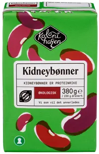 KIDNEYBØNNER ØKO 380G KOLONIHAGEN