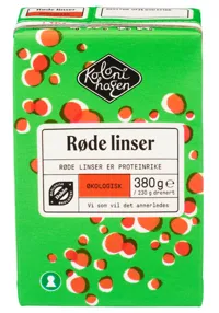 RØDE LINSER ØKO 380G KOLONIHAGEN