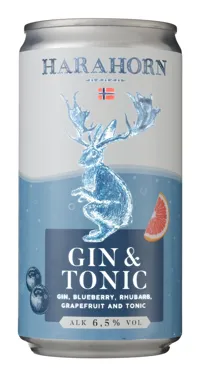 HARAHORN GIN TONIC RTD 6,5% 25CL