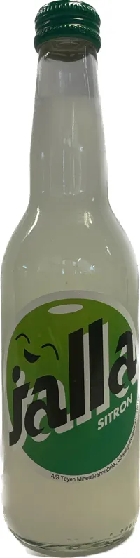 Jalla Sitron 330ml Fl Tøyen Mineralvann Fabrikk