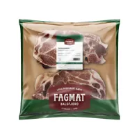 NAKKEKOTELETTER UTEN SVOR CA 1,29KG FAGMAT KJØTT