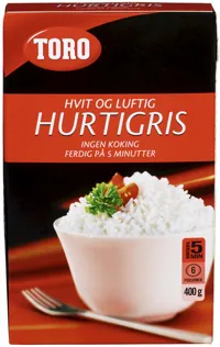 TORO RIS HURTIG 400G SNARKOKT