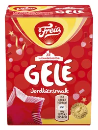 JORDBÆRGELE 125G FREIA