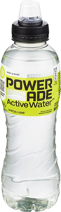 Powerade Active Water Lemon Lime 500ml