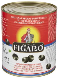 Oliven Sort U/Sten 3kg Figaro