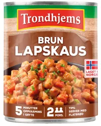 BRUN LAPSKAUS 800G TRONDHJEMS