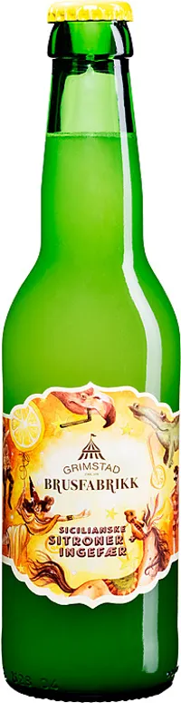 Grimstad Sicilianske Sitroner Og Ingefær 33cl
