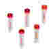 Sarstedt, Mikrorør, 1,3 ml, edta, skruelåg, rød, 100 stk
