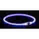 Flash light ring USB, S–M: 40 cm/ø 8 mm, blå