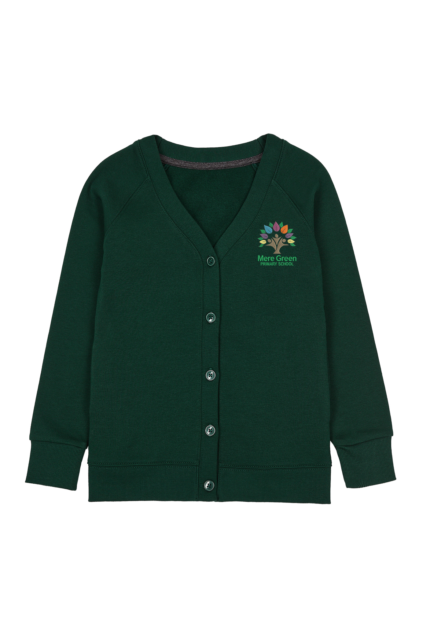 School best sale cardigan green