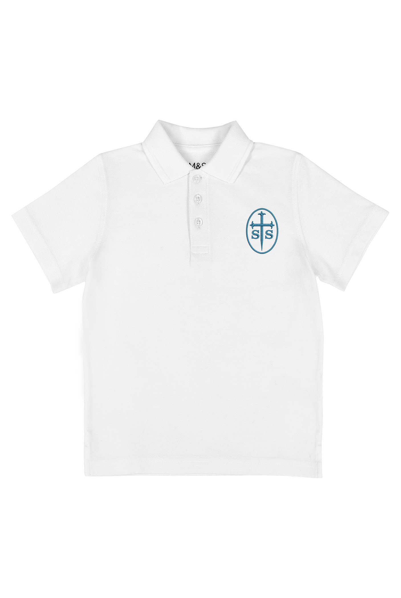 Oxton St. Saviour's CE School Unisex S/S Cotton Polo Shirt