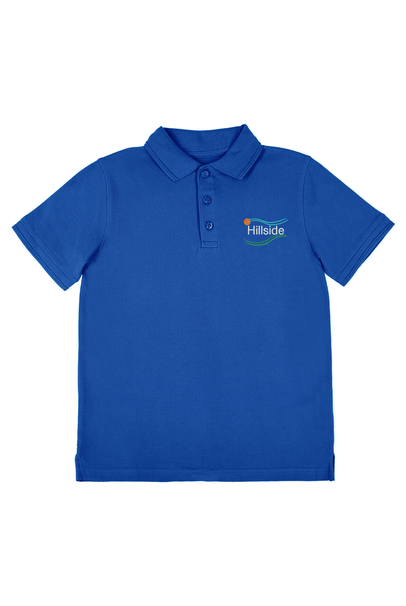 Hillside Special School Unisex S/S Cotton Polo Shirt