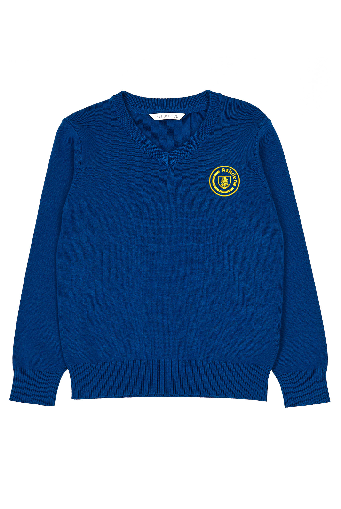 Ashdene Primary School Unisex Cotton Rich Knitted Jumper