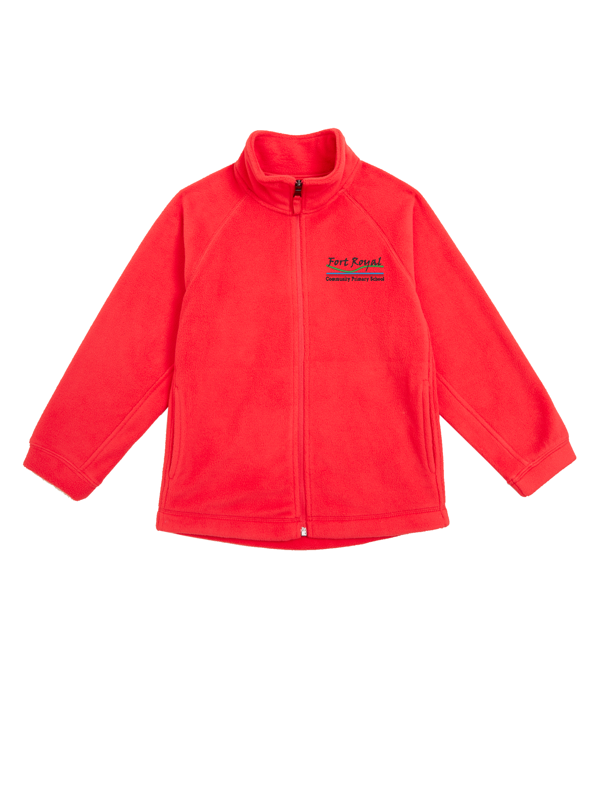 Red School Fleece - Kids