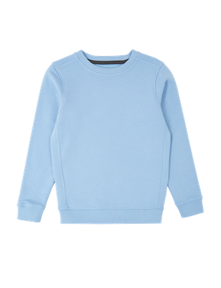 Pale blue crew neck on sale jumper