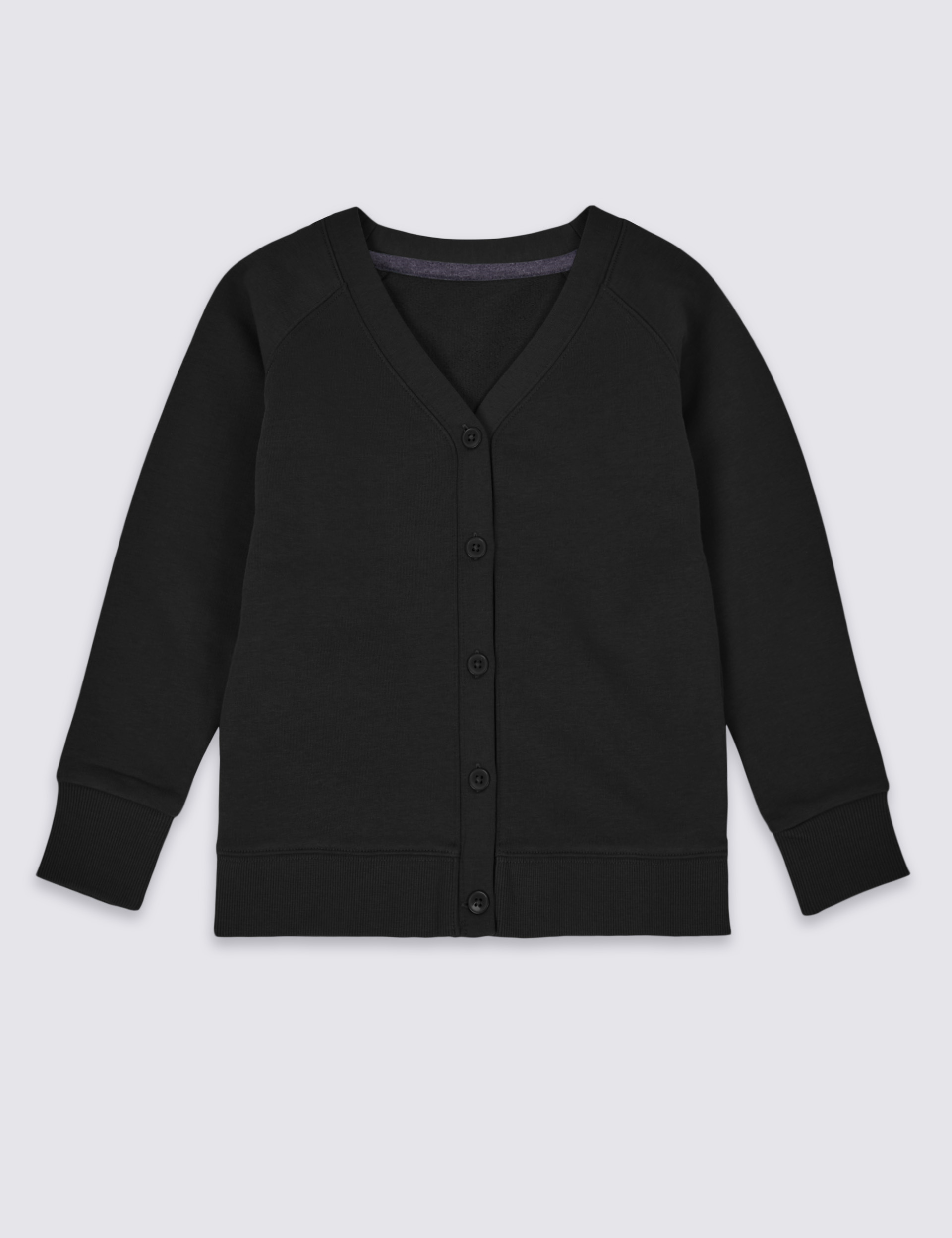 School 2024 black cardigan