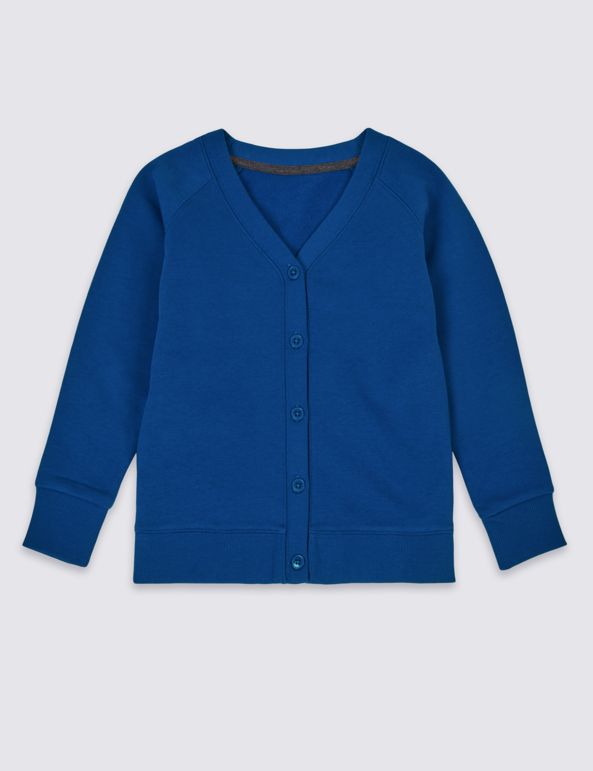 Blue 2025 school cardigan