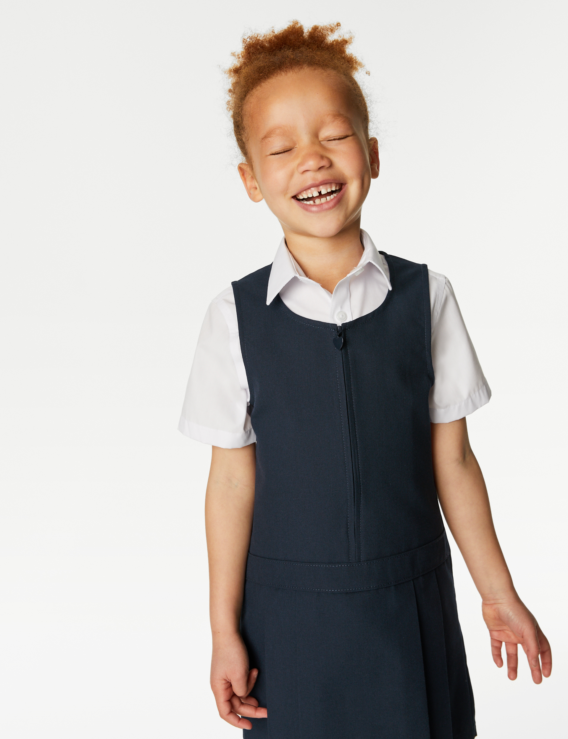 Navy school best sale pinafore uk