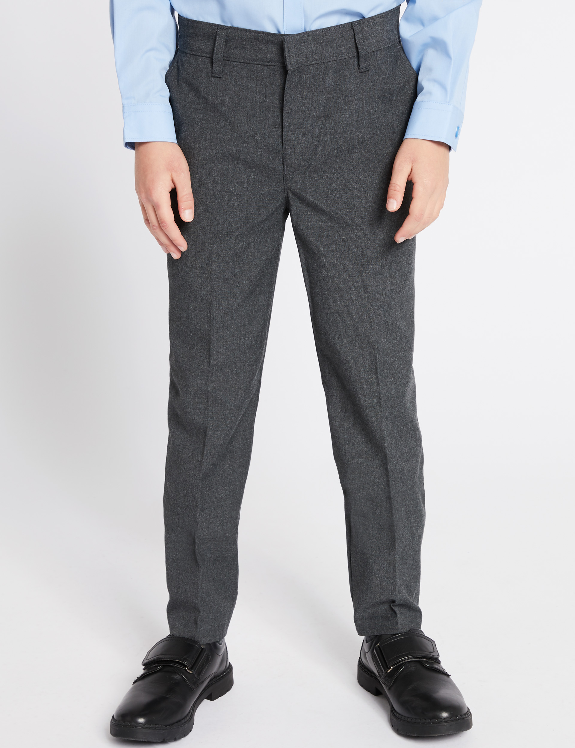 Boys grey sale school pants