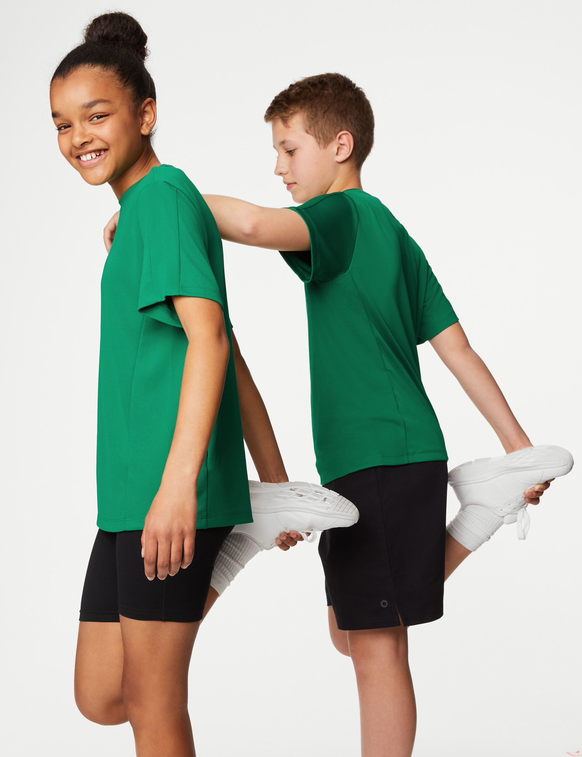 Kids polyester shirts clearance