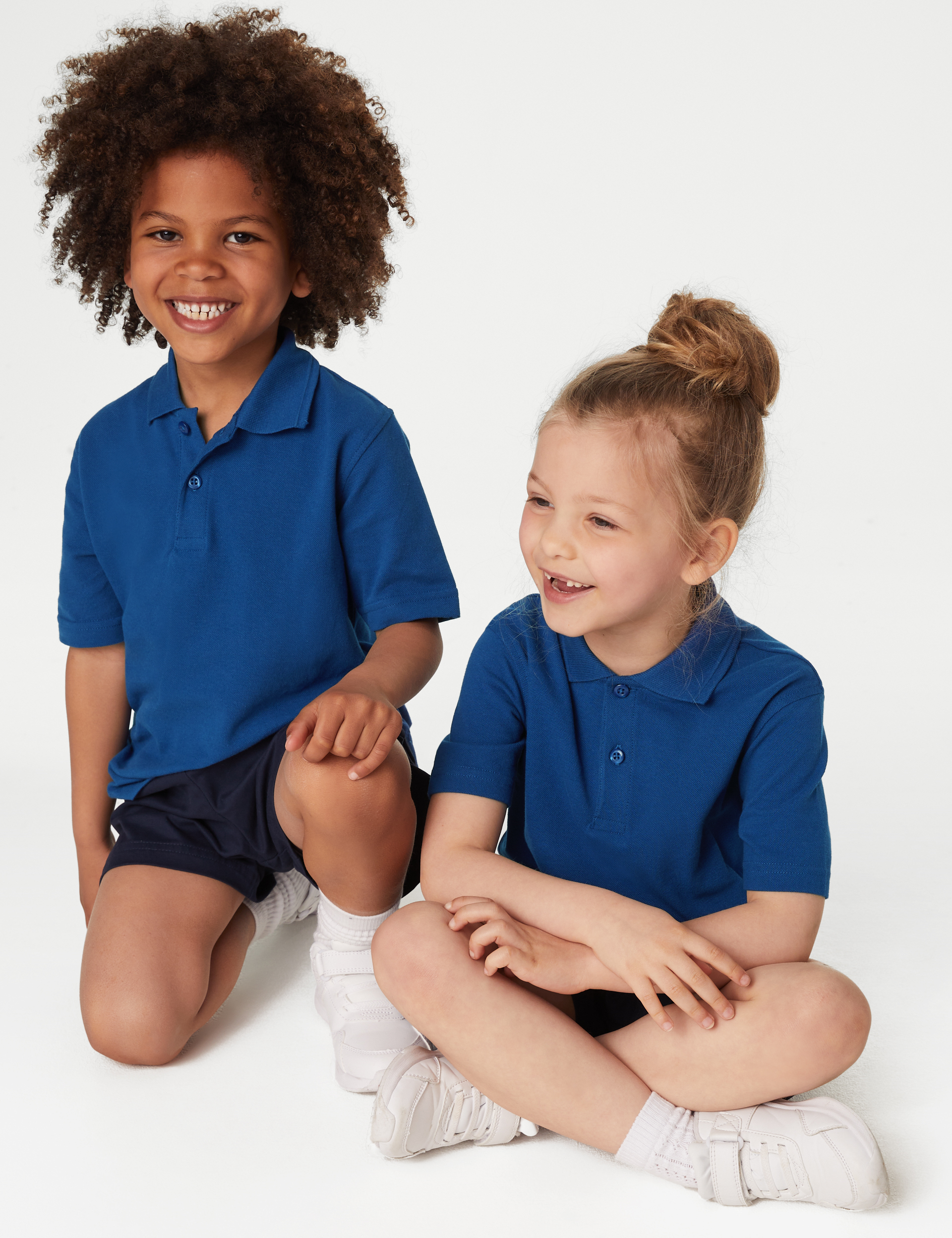 Boys royal blue outlet polo