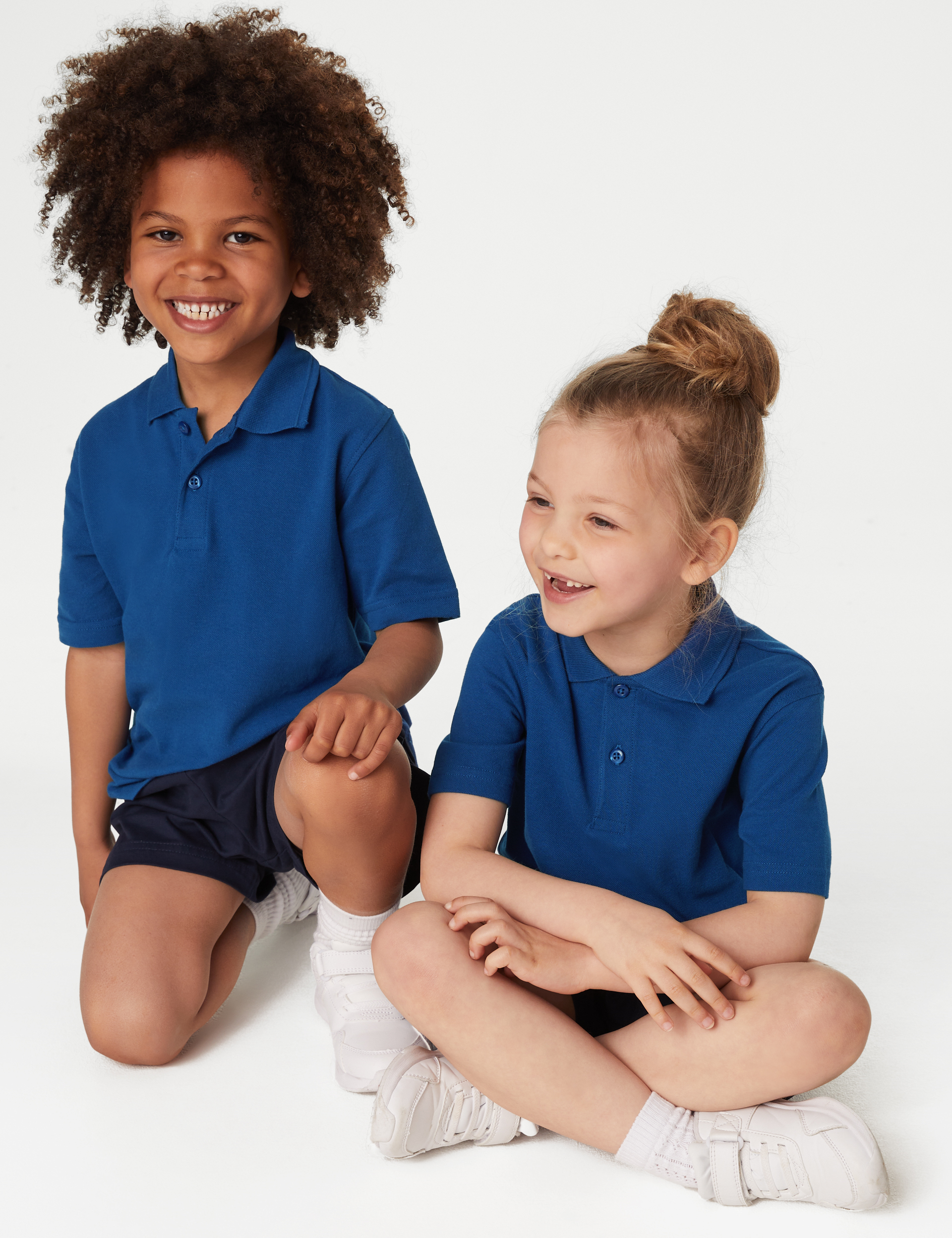 navy blue polo shirts for school