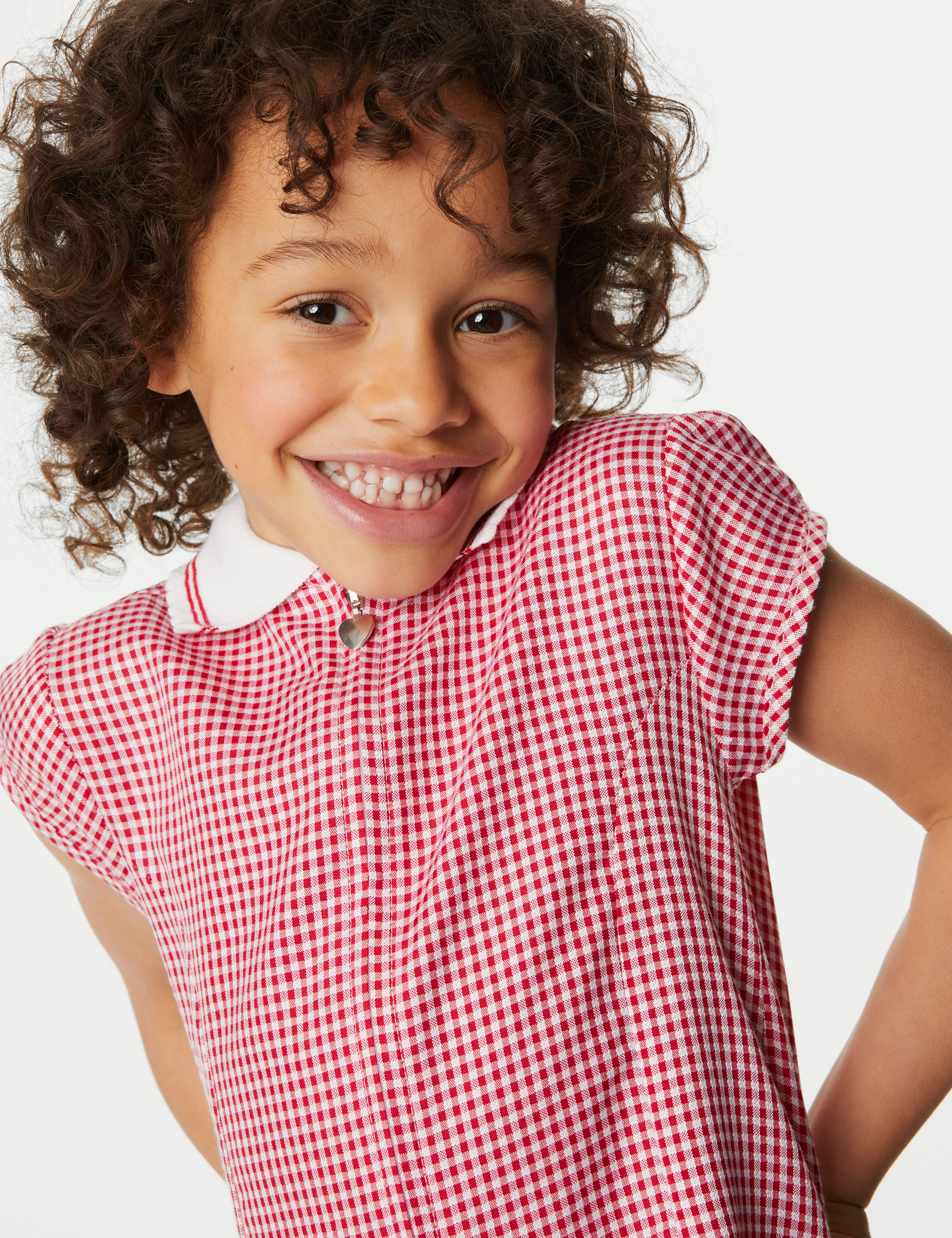 Gingham 2024 school blouse