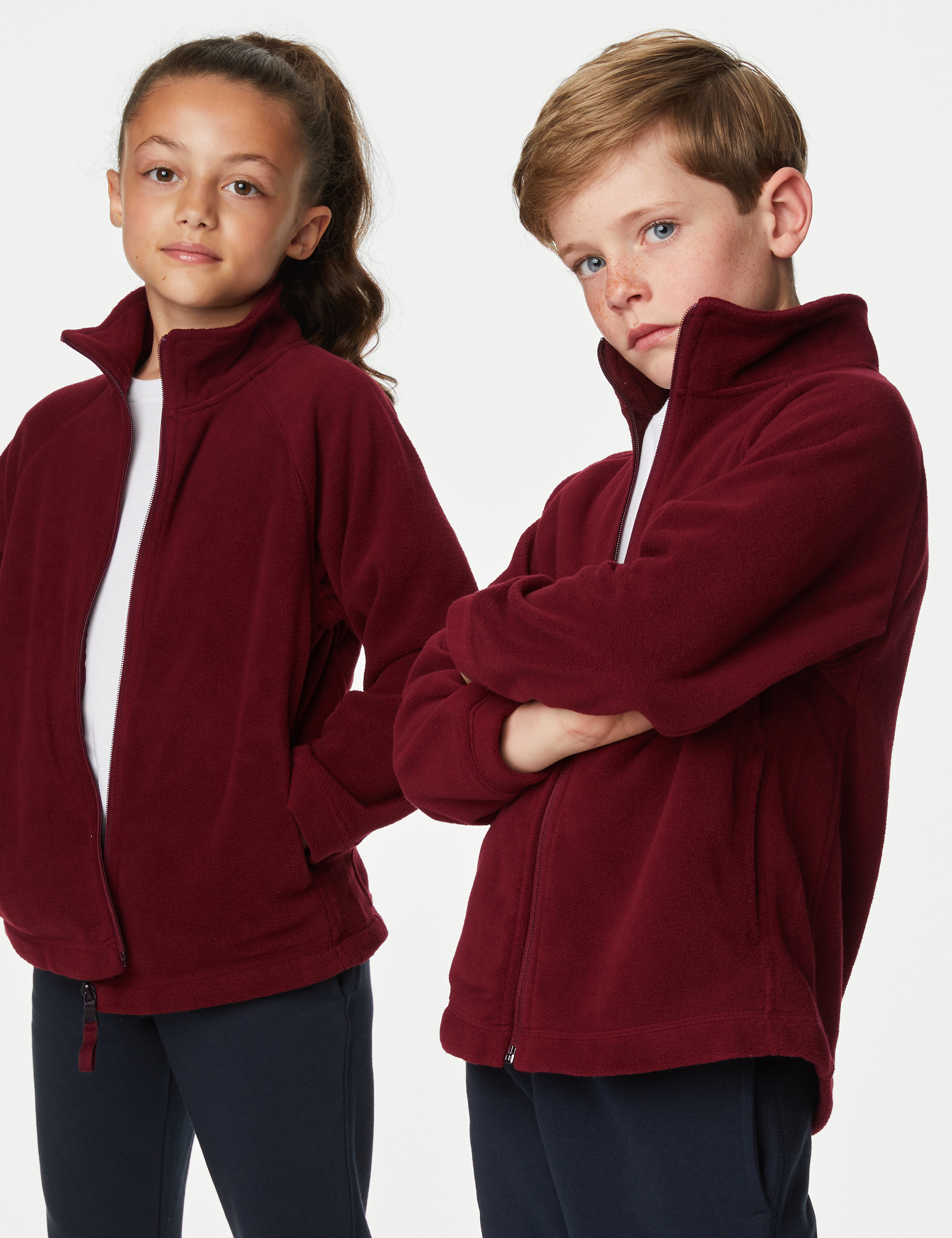 Childrens hot sale fleece jacket