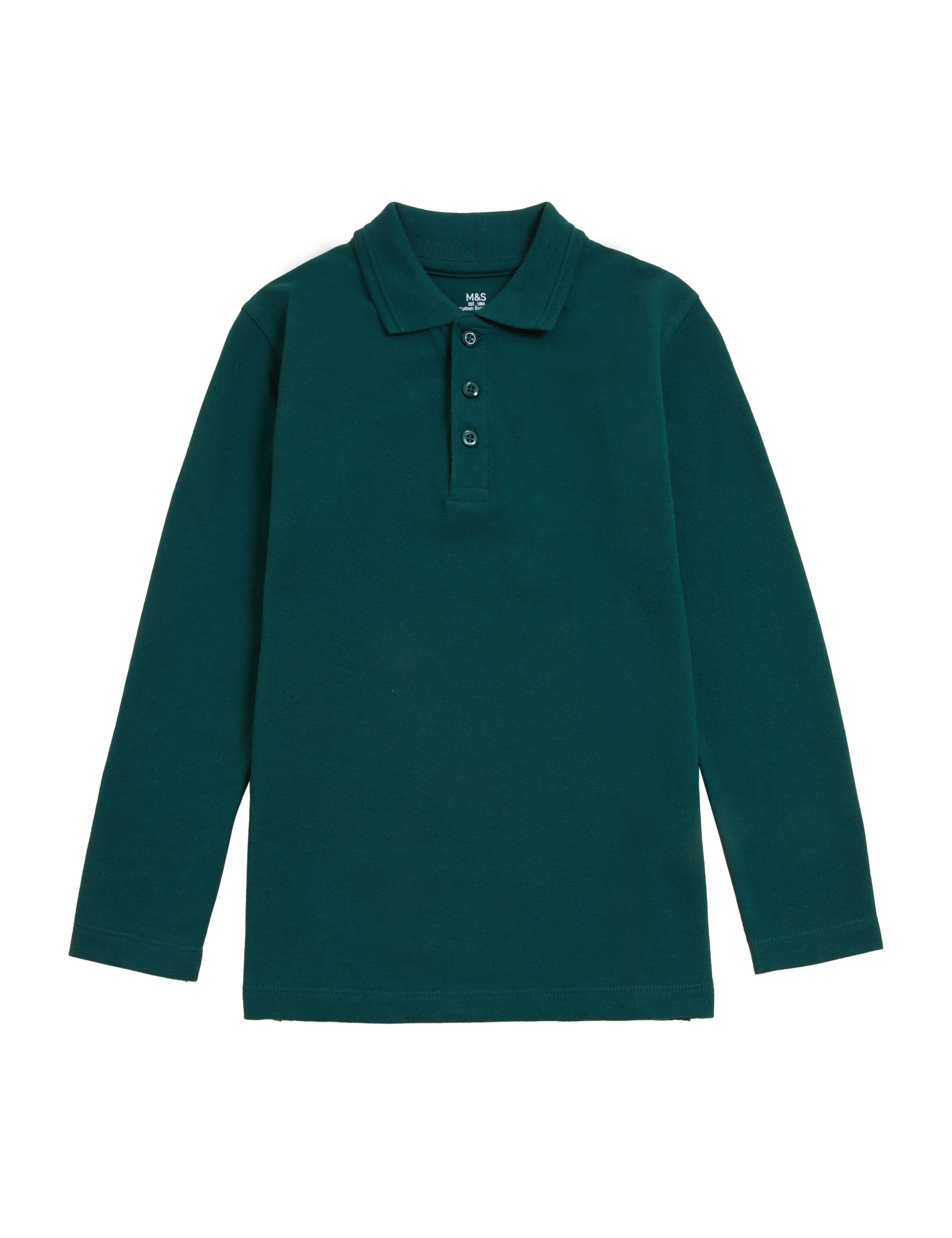 Long sleeve polo green sale