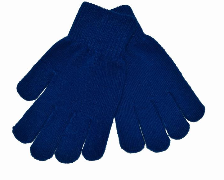 Blue on sale cotton gloves